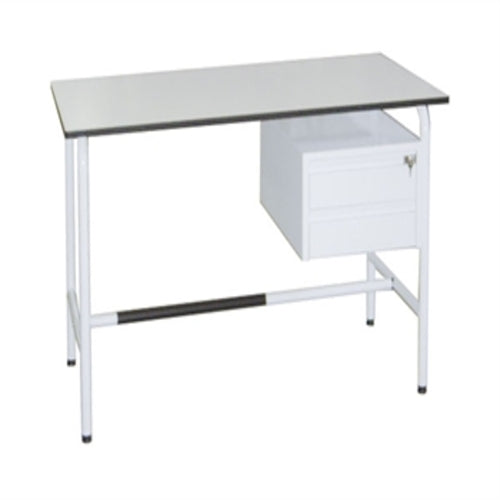 SCRIVANIA 120x70 cm - con 2 cassetti - senza lati