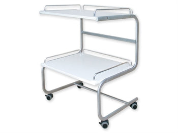 CARRELLO A RIPIANI - grigio metallizzato