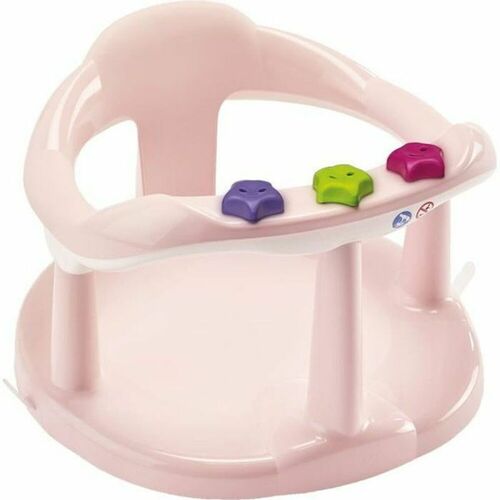 THERMOBABY SEGGIOLINO DA BAGNO BATH RING AQUABABY - 7 - 16 mesi - Rosa