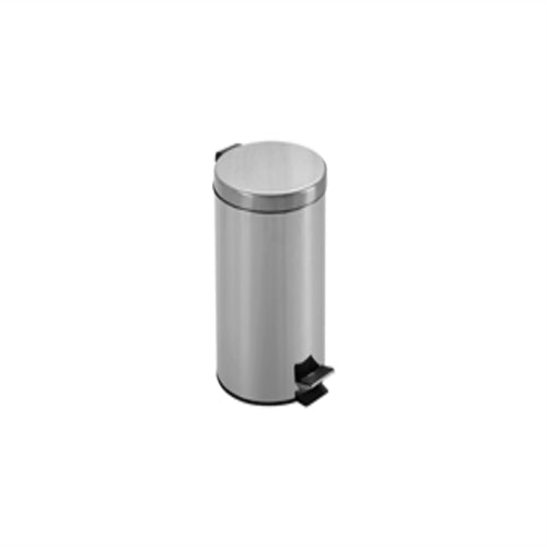 CESTINO RIFIUTI INOX AISI 410 12 litri con pedale