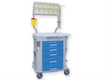 CARRELLO AURION TERAPIA - azzurro