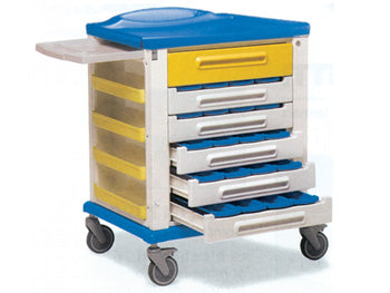 CARRELLO FARMACIA standard - 20 scomparti