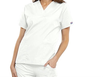 CASACCA SCOLLO A V CHEROKEE ORIGINALS - donna M - bianco