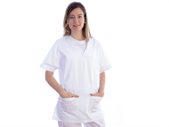 CASACCA - cotone/poliestere - unisex - taglia XL bianca