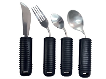 KIT POSATE MODELLABILE (forchetta, coltello, cucchiaio piccolo e grande)