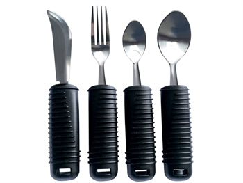 KIT POSATE (forchetta, coltello, cucchiaio piccolo e grande) - conf. 4 pz.