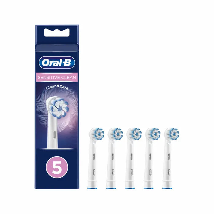 Oral-B Sensitive Clean Testine Di Ricambio Confezione Da 5 Pezzi