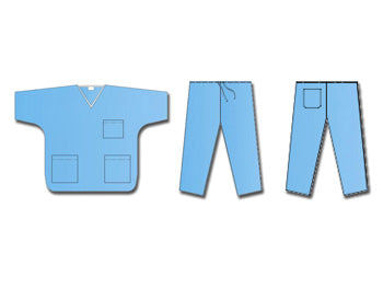 UNIFORME TNT CASACCA+PANTALONI - S - 50 PZ.