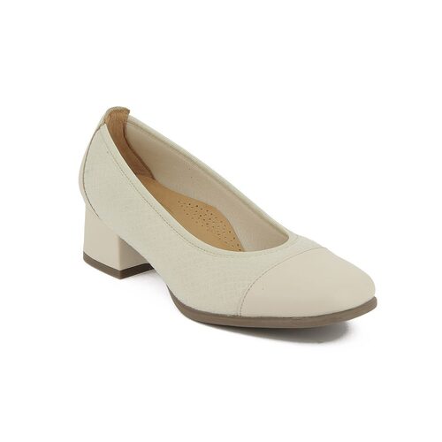 Calzatura Ortopedica ed Elegante colore Beige Ultime Taglie