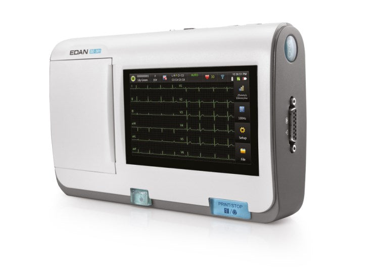 Elettrocardiografo SE-301 – 3 canali – Interpretativo – Display touch screen