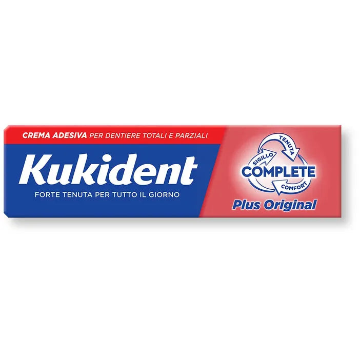 Kukident Complete Plus Original Crema Adesiva 40g
