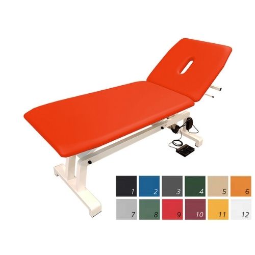 LETTINO ELETTRICO PER TRATTAMENTI - con pedale - colore a richiesta