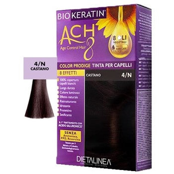Biokeratin ACH8 Tinta per capelli Castano 4N