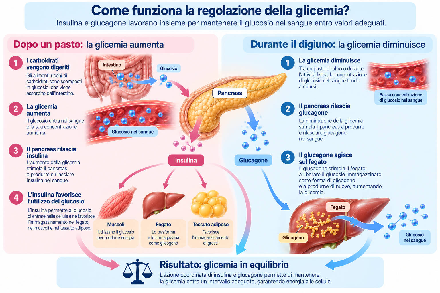 Regolazione della glicemia_ insulina e glucagone