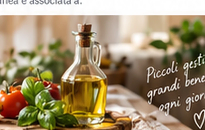 Olio extravergine, pomodori e basilico