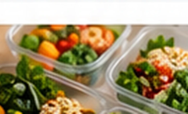 Meal prep: come organizzare i pasti settimanali